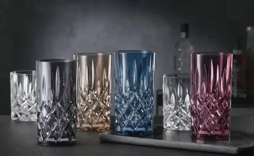 Nachtmann Longdrinkgläser  2er Set Noblesse | Grau