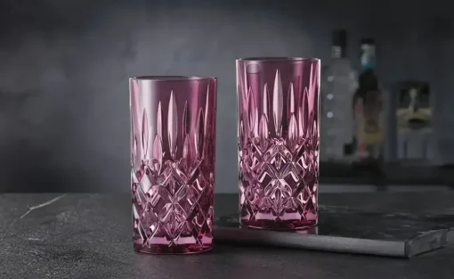 Nachtmann Longdrinkgläser  2er Set Noblesse | Beere