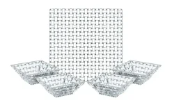 Nachtmann Servierset, 5er Set 1 Platte und 4 Schälchen Bossa Nova