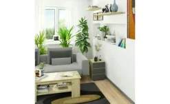 Nachttisch mit 3 Schubladen Carlo | Eiche Artisan (Nachbildung), Graphit