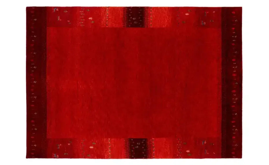 Naturteppich Costa Brava | Dunkelrot, 170x240 cm