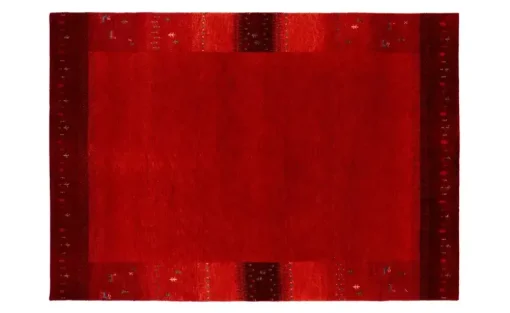 Naturteppich Costa Brava | Dunkelrot, 70x140 cm