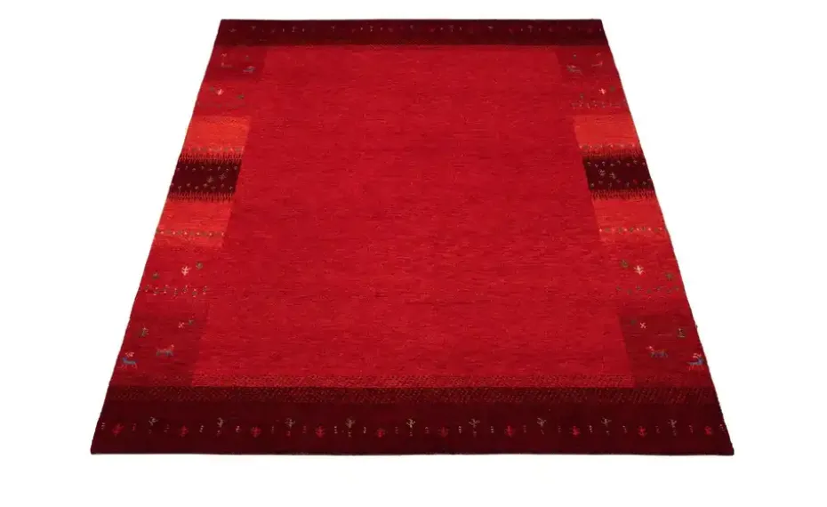 Naturteppich Costa Brava | Dunkelrot, 200x250 cm