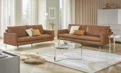 Natuzzi Editions Einzelsofa Echtleder C 083 | 3, Cognacbraun