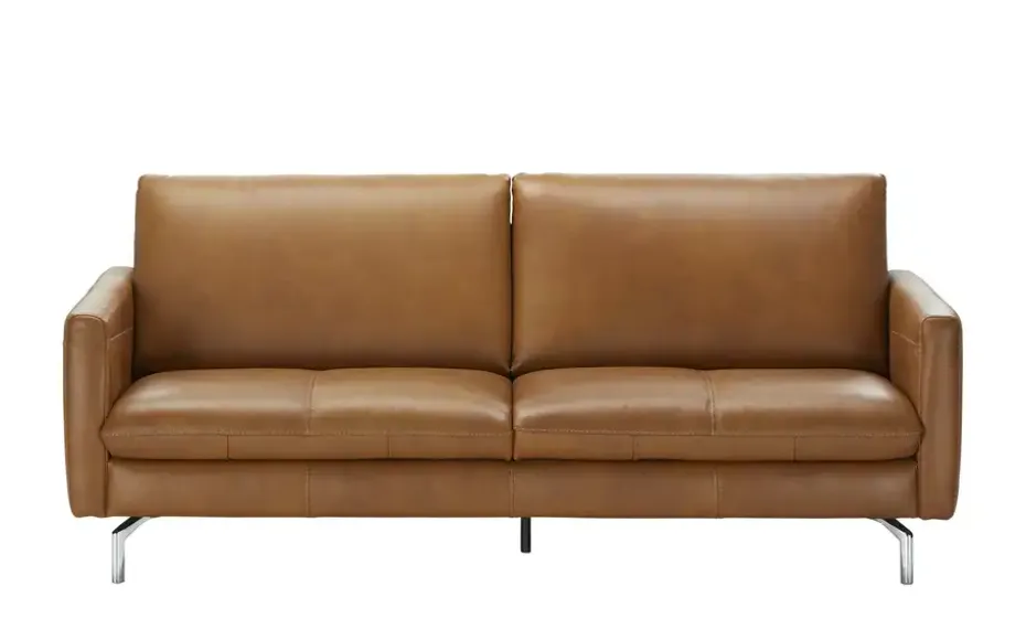 Natuzzi Editions Einzelsofa Echtleder C 083 | 2, Cognacbraun