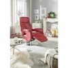 Nils Olsen Relaxsessel Leder / Kunstleder Nils | Rot