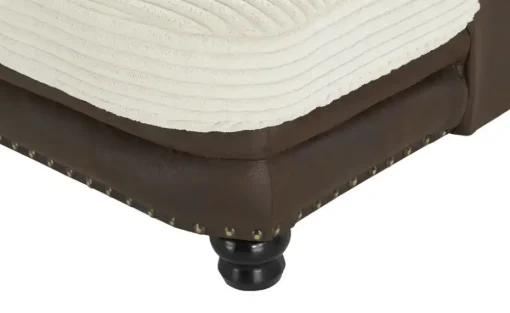 Ohrensessel Bezug in Cord Bristol | Beige, Braun, Cordstoff