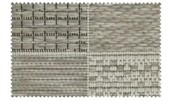 Outdoor-Teppich Mariella | 75x150 cm, Hellgrau, Beige