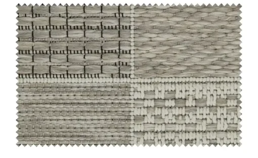 Outdoor-Teppich Mariella | 75x150 cm, Hellgrau, Beige