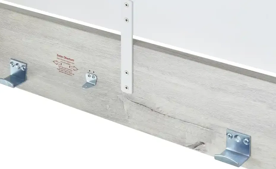 PAIDI Etagenbett Kira | 90x200 cm, Eiche-Nautik (Nachbildung)