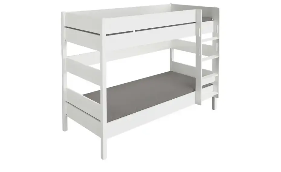 PAIDI Etagenbett Tiago | Weiß, 90x200 cm | Höffner