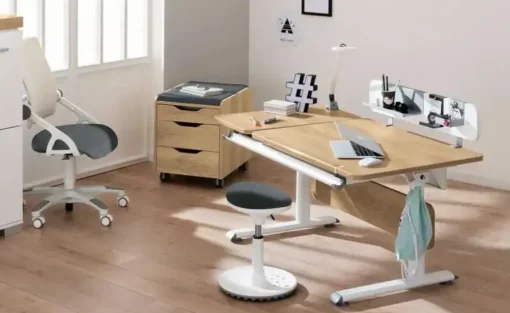 PAIDI Funktionsboard zum Schreibtisch Zubehör Schoolworld | Weiß