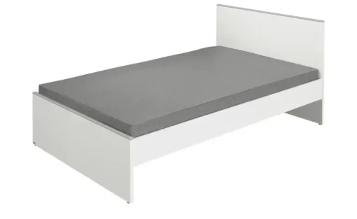 PAIDI Jugendbett Olli | Weiß, Grau, 140x200 cm