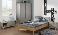PAIDI Jugendbett Sten | 140x200 cm, Eiche | Höffner