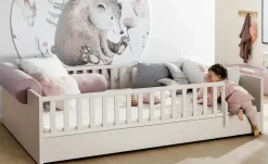 PAIDI Kinderbett Little Flo | 120x200 cm, kaschmirfarben
