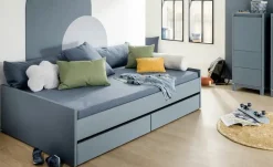 PAIDI Kinderbett Little Flo | 120x200 cm, Blau