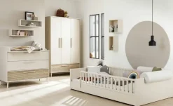 PAIDI Kinderbett Little Flo | 90x200 cm, kaschmirfarben