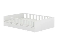 PAIDI Kinderbett Little Flo | 140x200 cm, Weiß