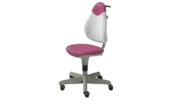 PAIDI Kinder-und Jugenddrehstuhl Pepe | 2-farbig (Rosa / Weiß)