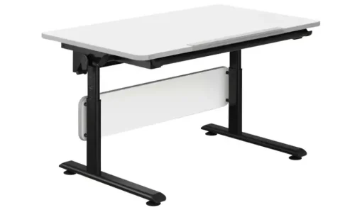 PAIDI Schülerschreibtisch Diego Black | Weiß, 120 cm