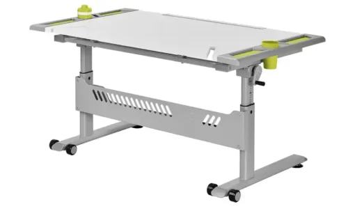 PAIDI Schülerschreibtisch  Tablo | Weiß, Limettengrün