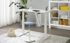 PAIDI Schreibtisch e-lion | 130 cm, Weiß | Höffner