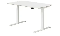 PAIDI Schreibtisch e-lion | 130 cm, Weiß | Höffner