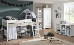 PAIDI Spielbett Kira | 90x200 cm, Eiche-Nautik (Nachbildung)