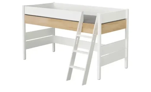 PAIDI Spielbett Kira | 90x200 cm, Eiche-Nebraska (Nachbildung)