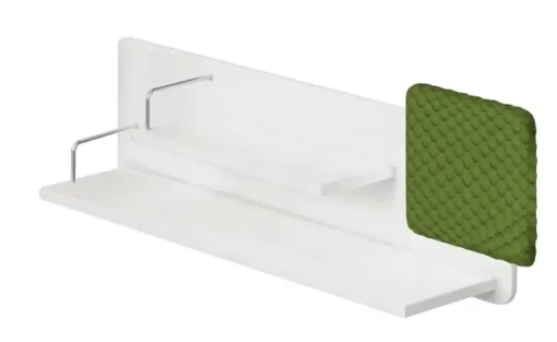 PAIDI Wandboard mit Pinboard Zubehör Schoolworld | Weiß, Grün
