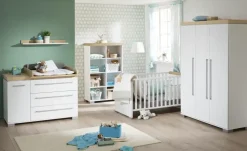 PAIDI Wickelkommode Kira | 135,3 cm, Eiche-Nebraska (Nachbildung)