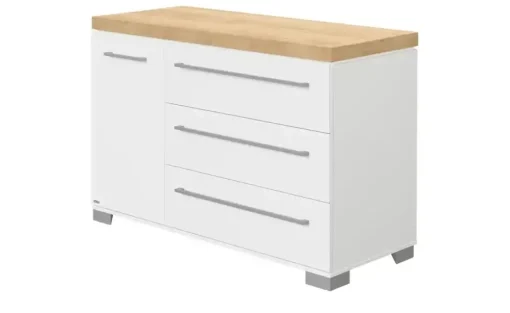 PAIDI Wickelkommode Kira | 135,3 cm, Eiche-Nebraska (Nachbildung)