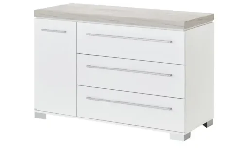PAIDI Wickelkommode Kira | 135,3 cm, Eiche-Nautik (Nachbildung)