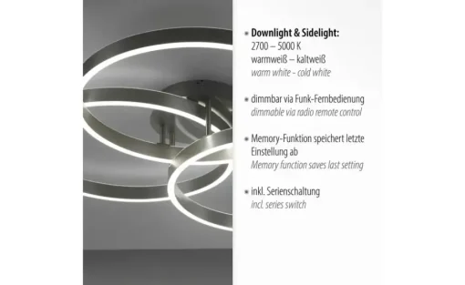 Paul Neuhaus Deckenleuchte | Möbel Höffner