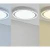 Paul Neuhaus LED-Bad-Deckenleuchte, weiß mit Fernbedienung