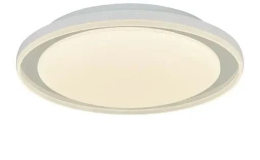 Paul Neuhaus LED-Bad-Deckenleuchte, weiß mit Fernbedienung