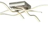 Paul Neuhaus LED-Deckenleuchte, 4-flammig, Nickel matt