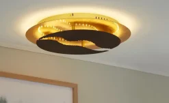 Paul Neuhaus LED-Deckenleuchte, rostfarben | Höffner