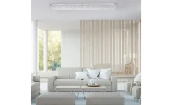 Paul Neuhaus LED-Deckenleuchte, Nickel-matt, Sternenhimmel