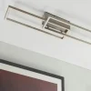 Paul Neuhaus LED-Deckenleuchte, 2-flammig, Nickel-matt