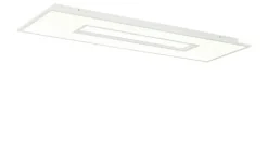 Paul Neuhaus LED-Deckenleuchte, 1-flammig, Weiß mit Backlight