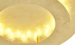 Paul Neuhaus LED-Deckenleuchte, blattgoldfarben