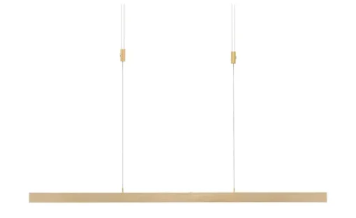Paul Neuhaus LED-Pendelleuchte, messing-matt mit Touchdimmer