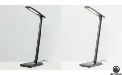 Paul Neuhaus LED-Schreibtischleuchte, Schwarz mit Ladefunktion