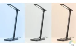 Paul Neuhaus LED-Schreibtischleuchte, Schwarz mit Ladefunktion
