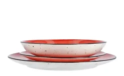 Peill+Putzler Dessertteller Genua | Rot, Weiß, Dessertteller