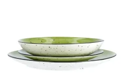 Peill+Putzler Dessertteller Genua | Grün, Weiß, Dessertteller