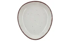 Peill+Putzler Dessertteller dreieckig 23 cm Siena | Weiß, Dessertteller dreieckig