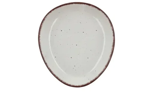 Peill+Putzler Dessertteller dreieckig 23 cm Siena | Weiß, Dessertteller dreieckig
