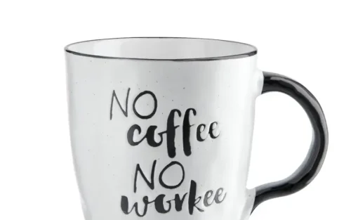 Peill+Putzler Kaffeebecher "No Coffee, No Workee" | No Coffee, No Workee